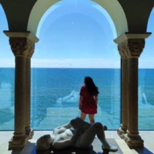 Sitges et Barcelone, avec l'imanquahle Basilique de la Sagrada Família 🤩.#barcelona #catalunya #sagradafamilia #sitges